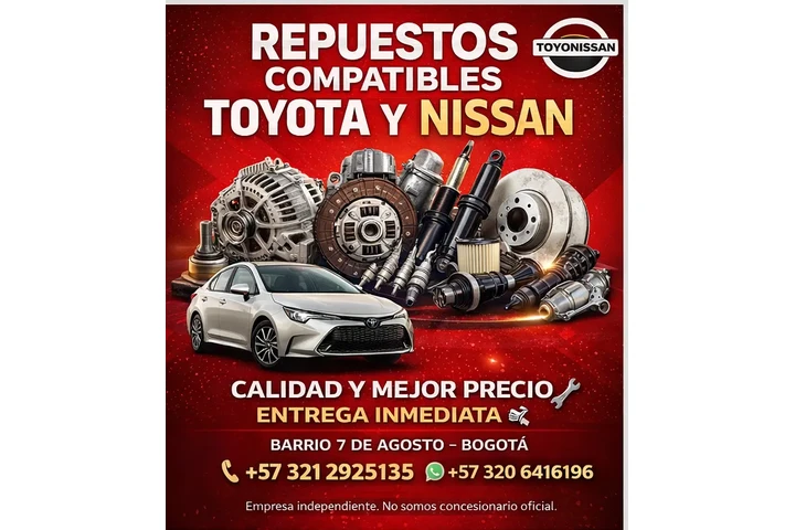 Repuestos Nissan Toyota Bogotá image 1
