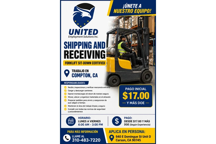 Shipping & Receiving Clerk image 1