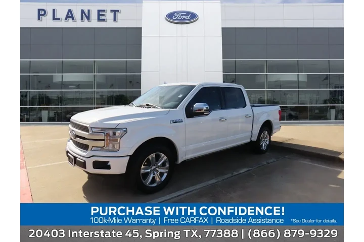 $36999 : Ford F-150 2020 4x2 Platinum image 1