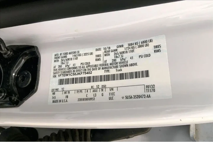 $28921 : Ford F-150 2018 4x2 XLT 4dr image 8