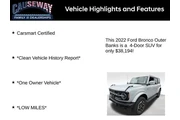 $38194 : Ford Bronco 2022 4x4 Base 4d thumbnail