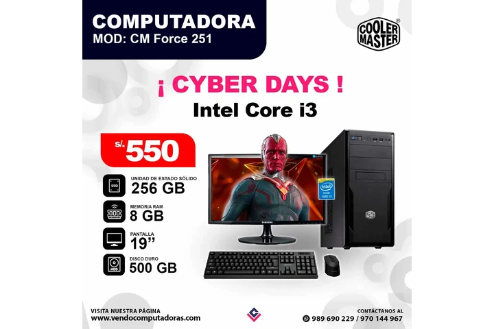 PC CM Force 251 Core i3 image 3
