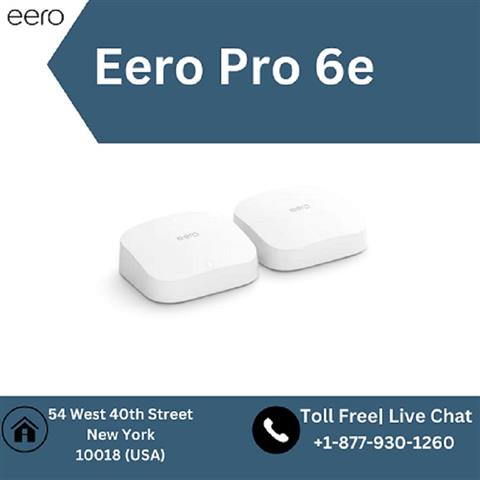 Eero pro 6e |+1-877-930-1260 image 1