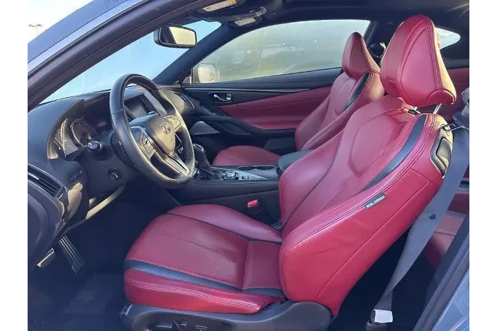 $35000 : INFINITI Q60 2021 Red Sport image 8