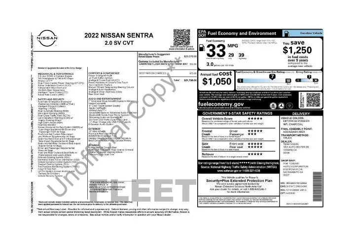 $18183 : Nissan Sentra 2022 SV 4dr Se image 6