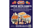 Cater with Cane's en Los Angeles
