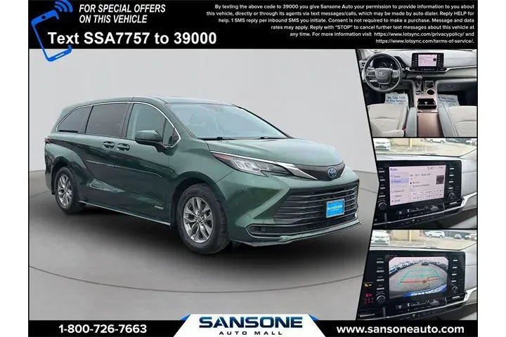 $30959 : Toyota Sienna 2021 AWD LE 8- image 1