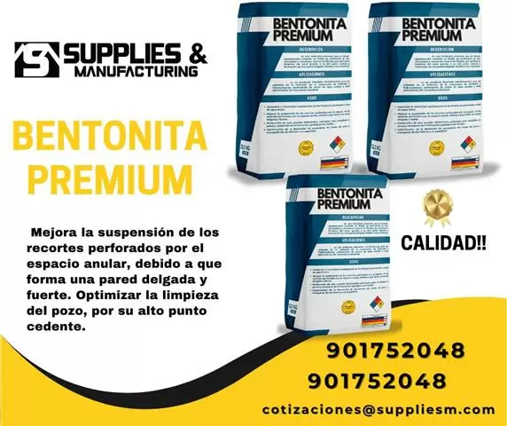 BENTONITA PREMIUM SUPPLIESM image 1