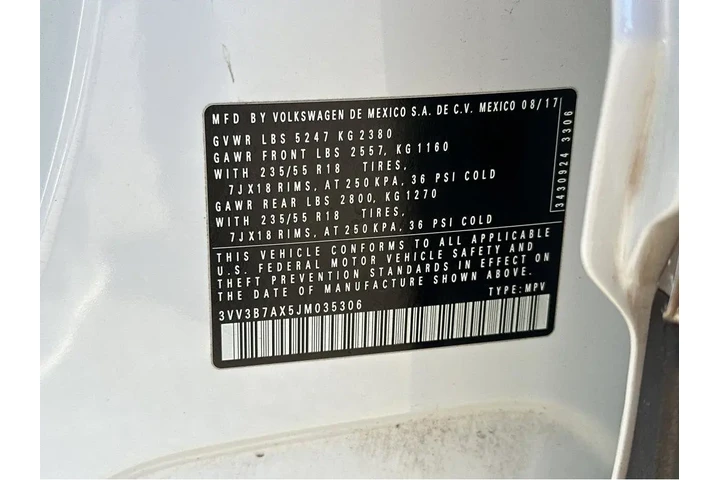 $10777 : 2018 Tiguan SE image 1