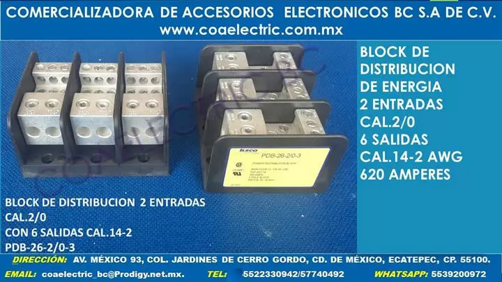 BLOQUE DE CONEXION ELECTRICA image 7
