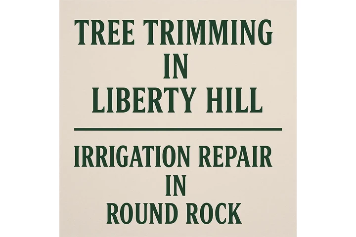 Liberty Hill Tree Trimming image 1