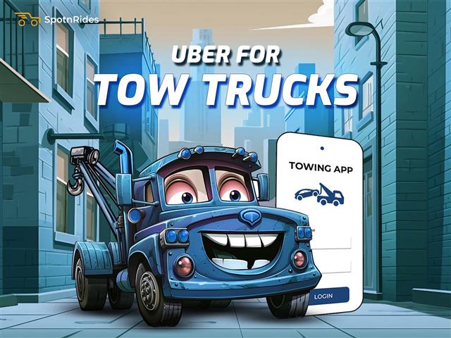 Uber for Tow Trucks SpotnRides image 3