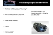 $35981 : Honda CR-V Hybrid 2024 AWD S thumbnail