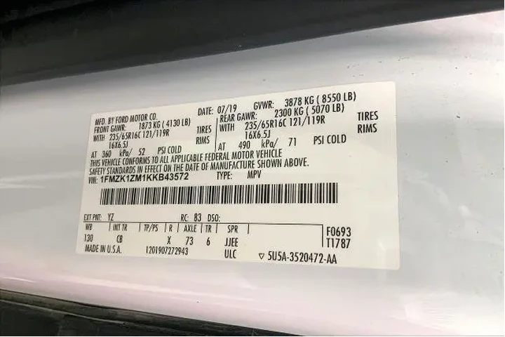 $29291 : Ford Transit 2019 150 XL 3dr image 8