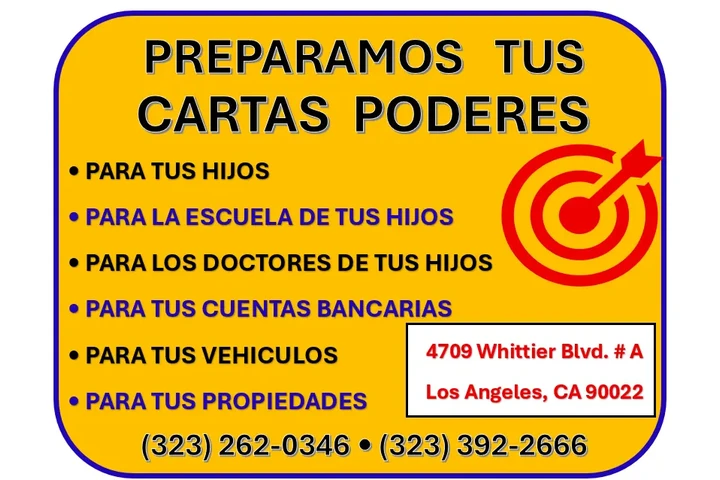 █►CARTA PODER📢HIJOS/AUTO/CASA image 1