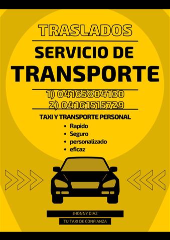 Transporte de personal y taxi image 1