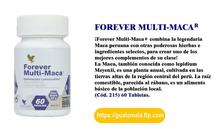 Forever Multi-Maca suplemento image 2