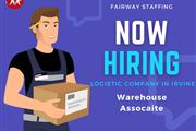 Now Hiring Warehouse Assocaite en Orange County