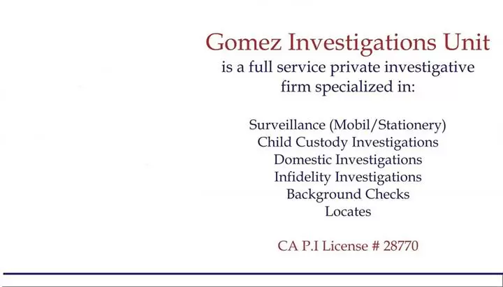 Detective privado Los Angeles image 2