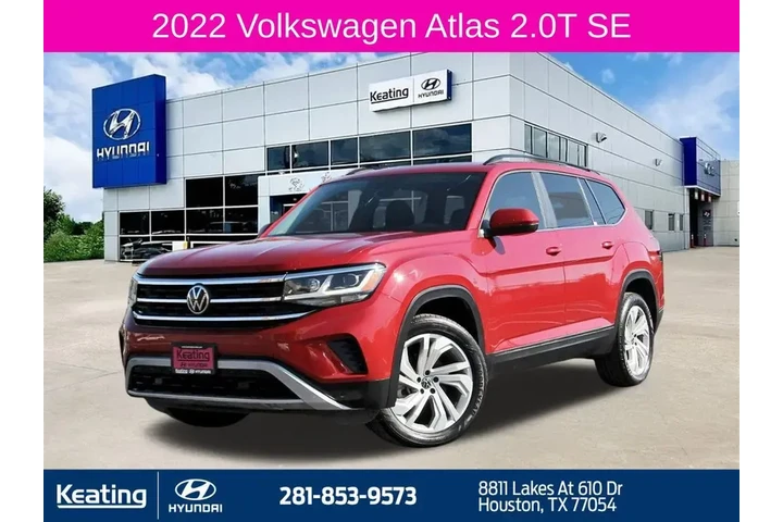 $22809 : Volkswagen Atlas 2022 SE 4dr image 1