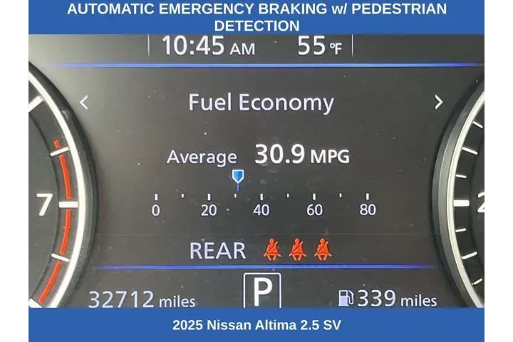 $19988 : Nissan Altima 2025 2.5 SV 4d image 10