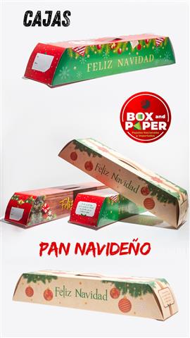 caja pan navideño image 1