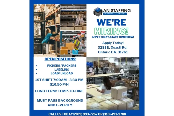 We are Hiring -General Labor image 1