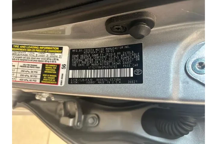 $24351 : Toyota Camry 2023 AWD LE 4dr image 10