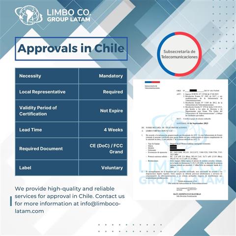 Approval in Chile image 1