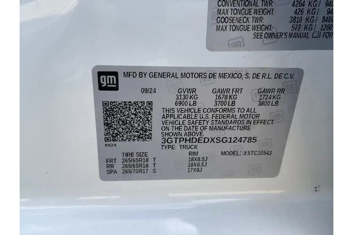 $39319 : GMC Sierra 1500 2025 4x2 SLT image 5