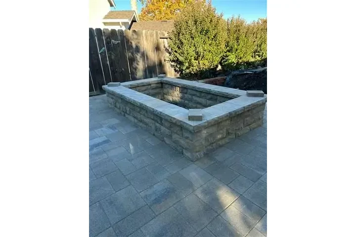 Pavers and Synthetic Grass image 2