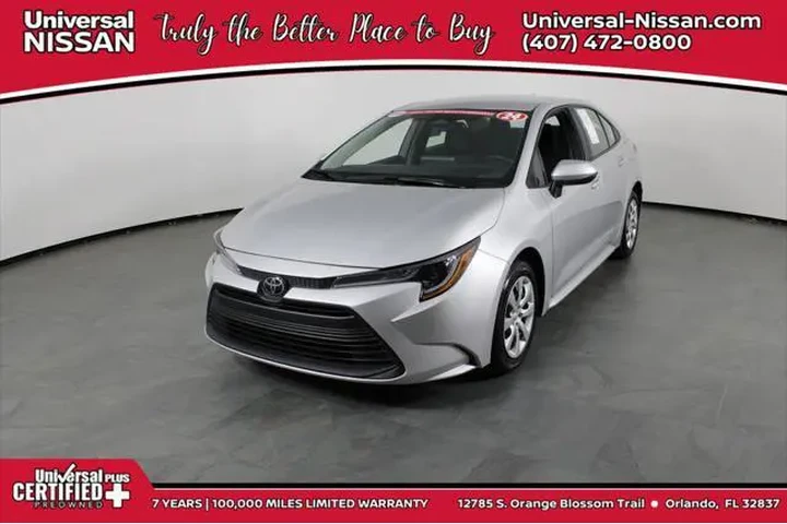 $19287 : Toyota Corolla 2024 LE 4dr S image 1