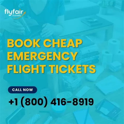 Cheap Emergency Flight Tickets image 1