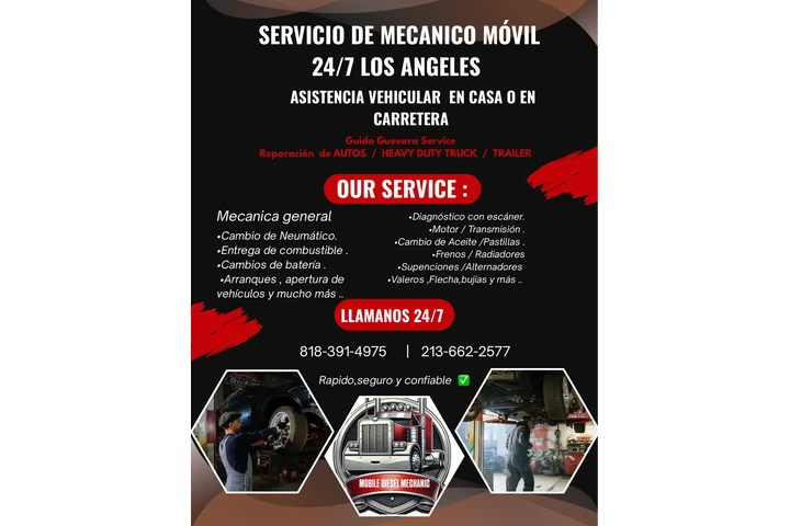 Mecánico Móvil 24/7  L.A image 1
