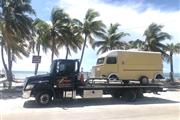Servicio de grúa flatbed truck en Miami