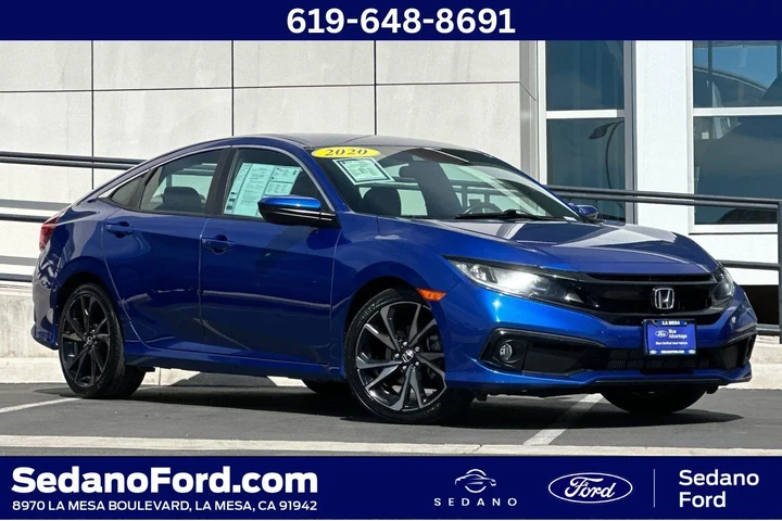 $20500 : Honda Civic 2020 Sport 4dr S image 1