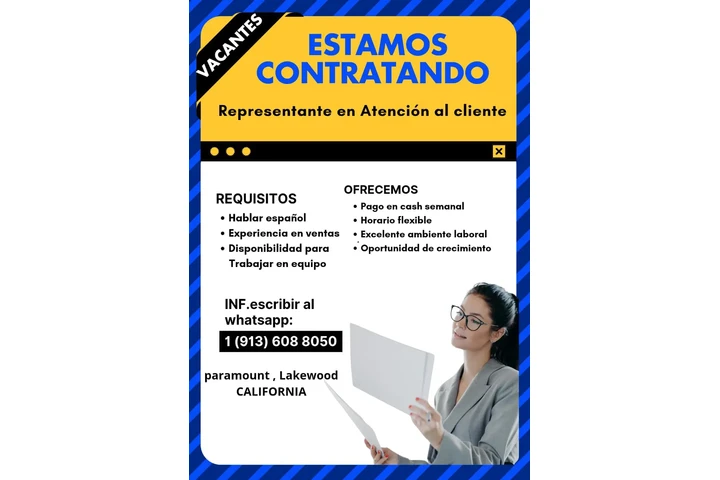 BUSCAMOS ASESOR DE VENTAS, image 1