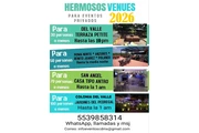 VENUES Y TERRAZAS PRIVADAS en Mexico DF