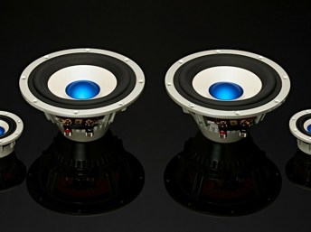 Las bocinas de calidad mejorar el sistema de audio