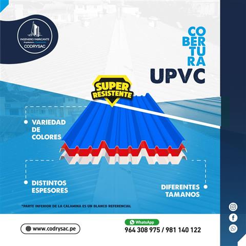 Cobertura UPVC image 1