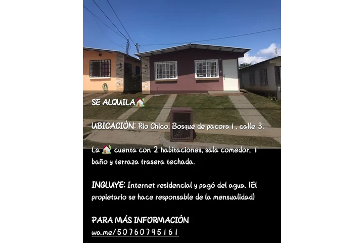 $220 : ALQUILER DE CASA image 1