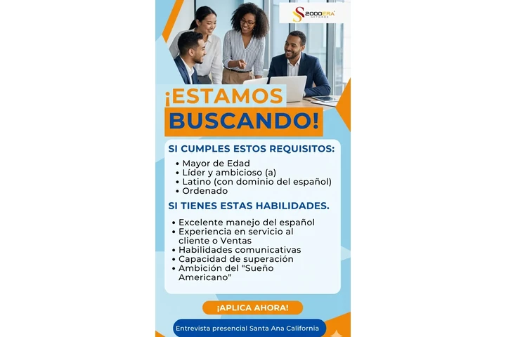 TE ESTAMOS BUSCANDO! image 1