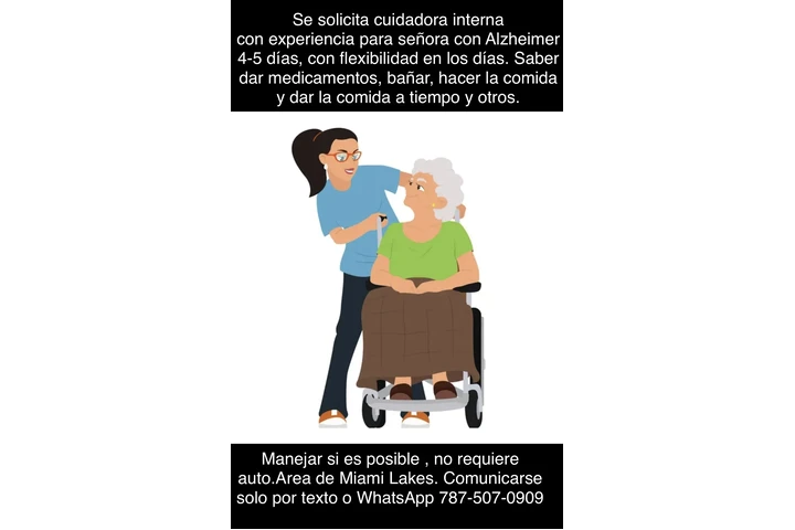 Cuidadora de Señora image 1