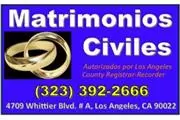 █►MATRIMONIO CIVIL►APOSTILLADO en Los Angeles