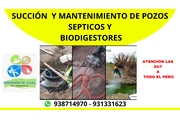 LIMPIEZA DE POZOS SEPTICOS en Lima