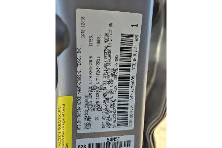 $21981 : Toyota Tacoma 2019 4x2 TRD O image 5