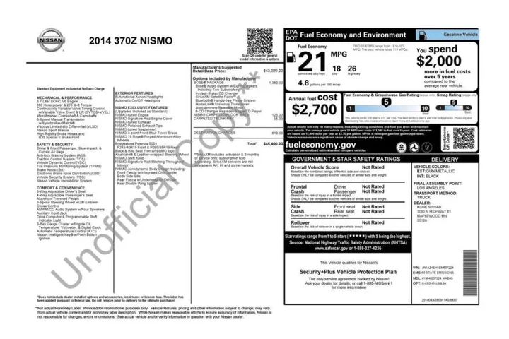 $35995 : 2014 370Z NISMO image 7