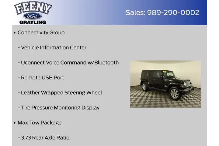 $19595 : Jeep Wrangler Unlimited 2016 image 8