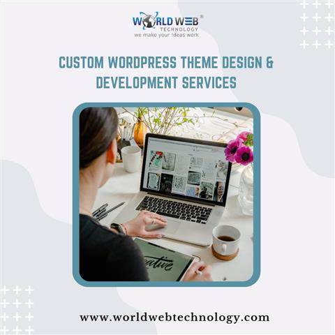 Custom WordPress Theme Design image 1