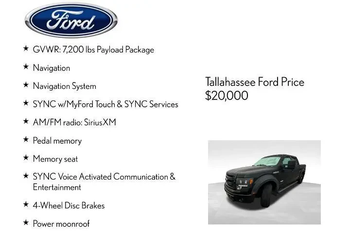 $16251 : Ford F-150 2014 4x4 FX4 4dr image 7